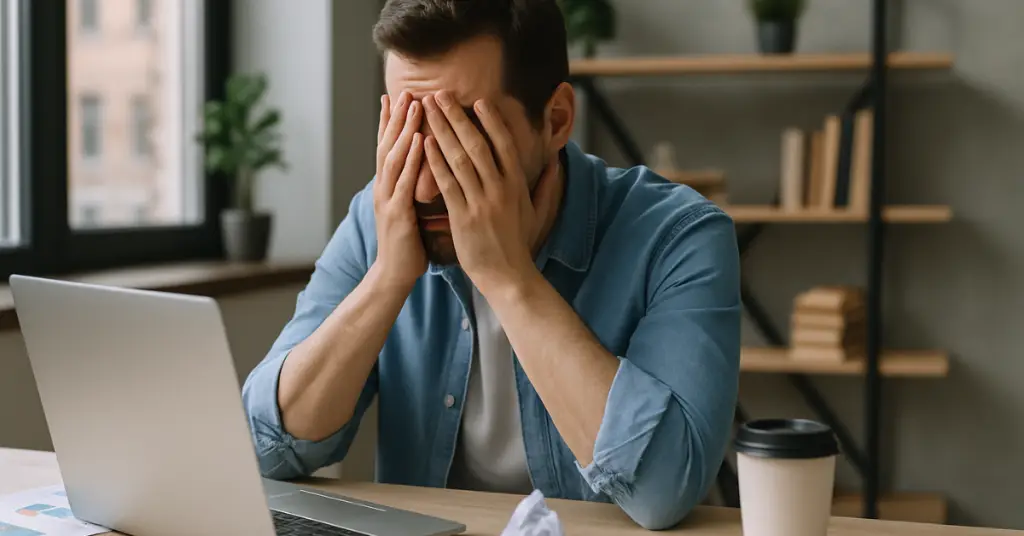 man who can't believe results