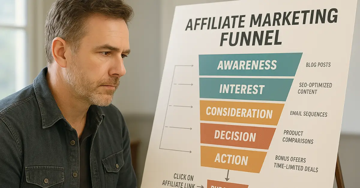 man looking at board